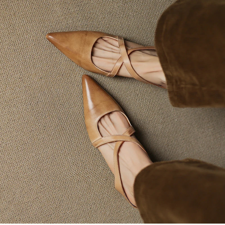 Aluna™ - Genuine Leather Mules