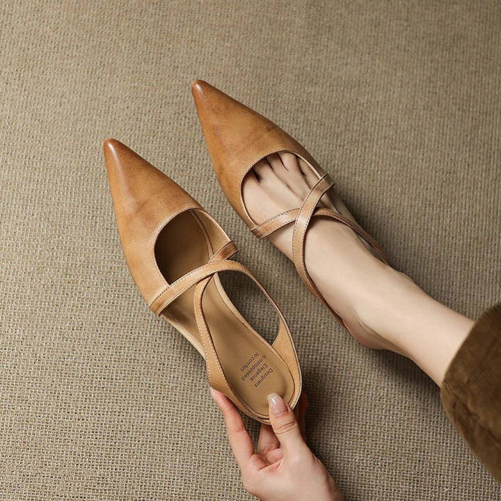 Aluna™ - Genuine Leather Mules