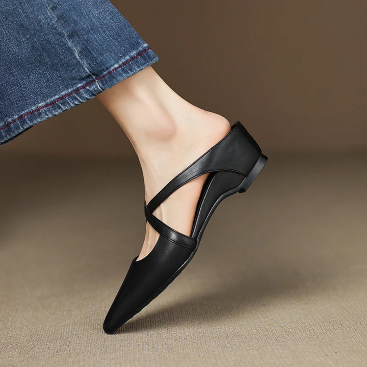 Aluna™ - Genuine Leather Mules