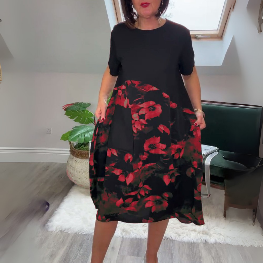 Ivania™ - Elegant Casual Floral Dress