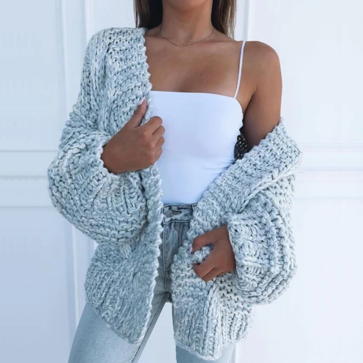 Eleanor™ – Chunky Knit Relaxed Cardigan