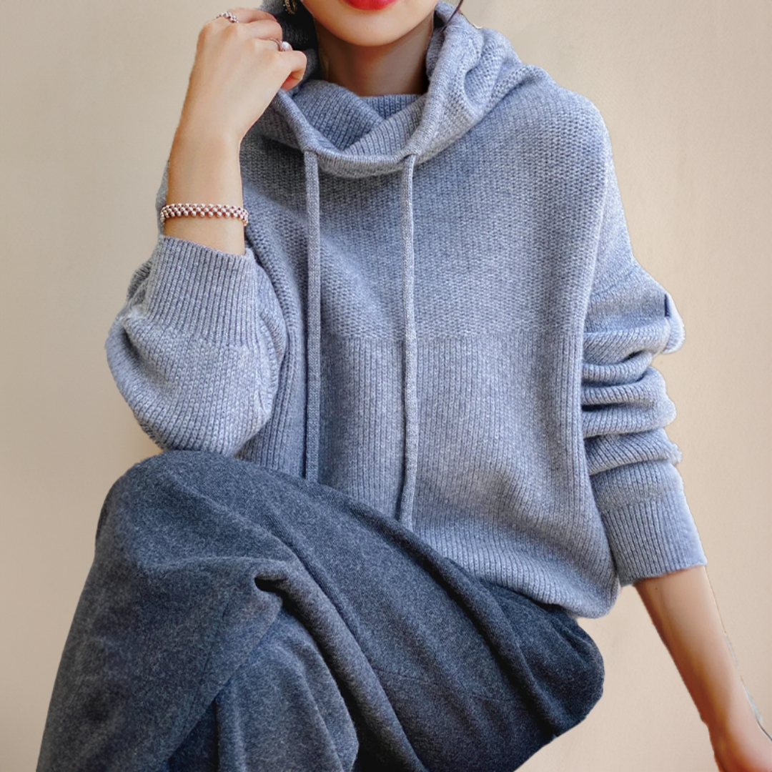 Elvire™ - Cozy Hooded Pullover Style