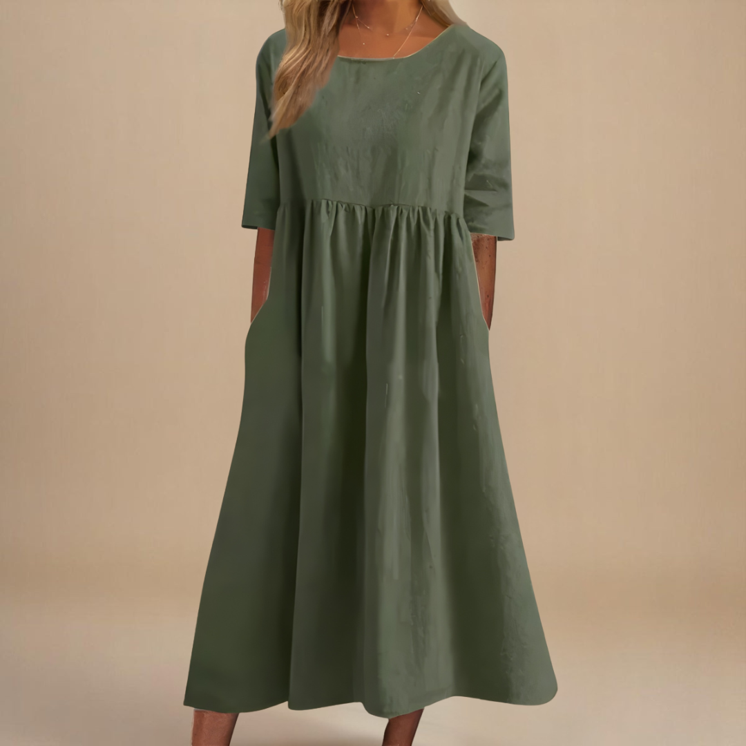 Sophie™ - Flattering Cotton Dress