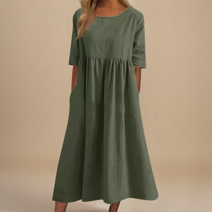 Sophie™ - Flattering Cotton Dress
