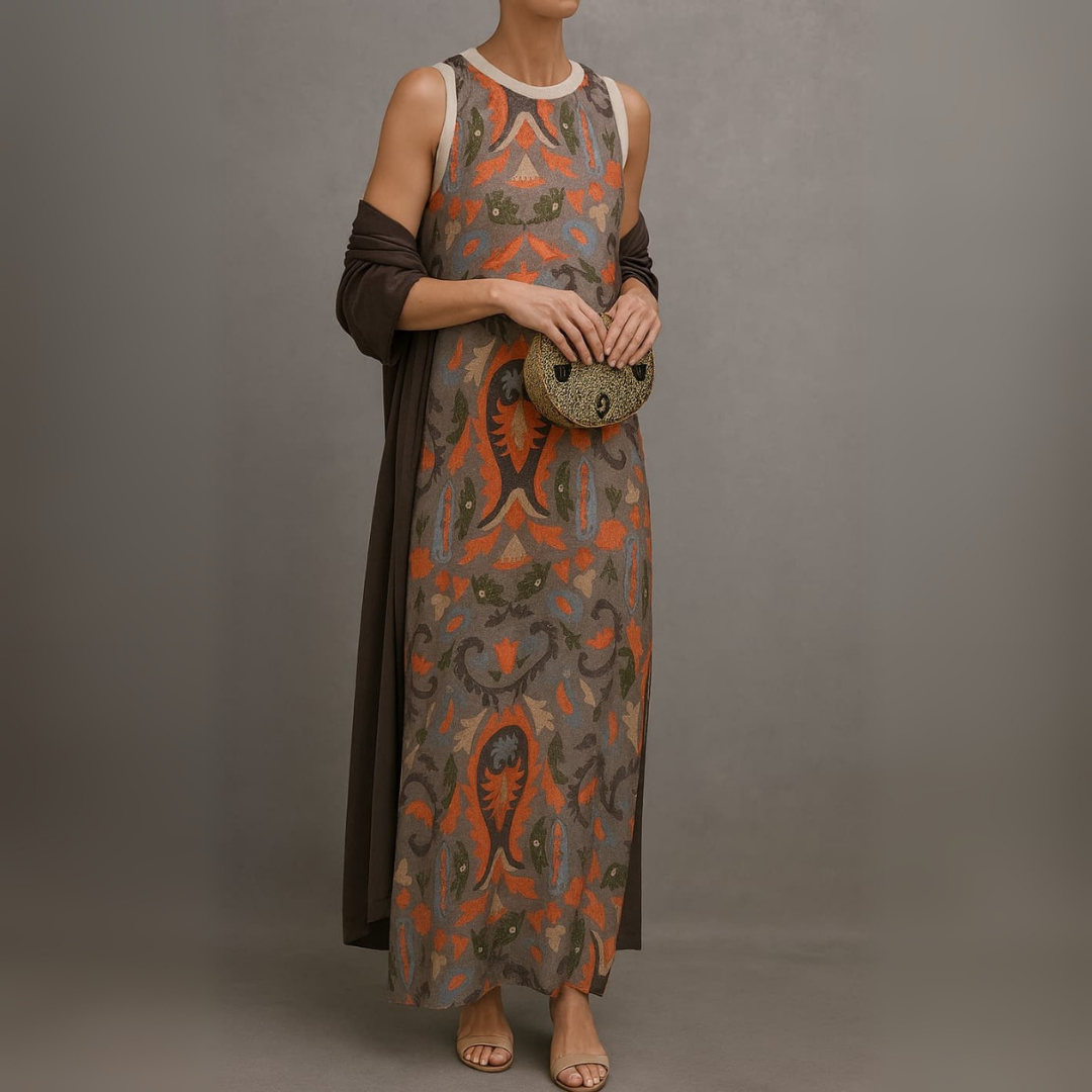 Mikaella™ - Elegant Long Dress