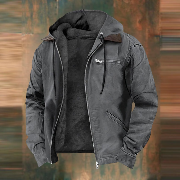 Nate™ - Zipper Hooded Jacket