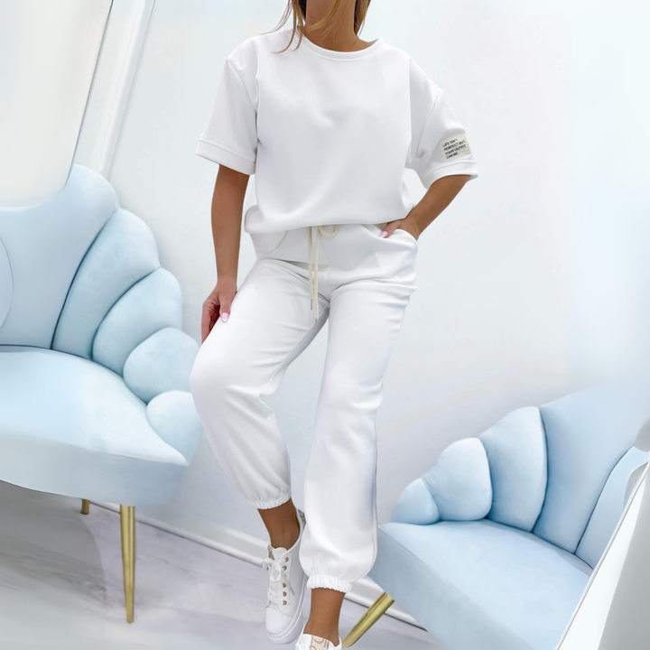 Norma™ - Short Sleeve Lounge Set for Everyday Comfort