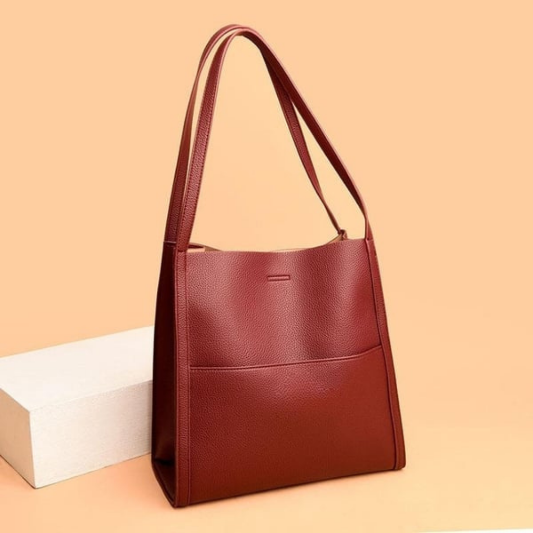 Rowena™ - Elegant Structured Tote Bag