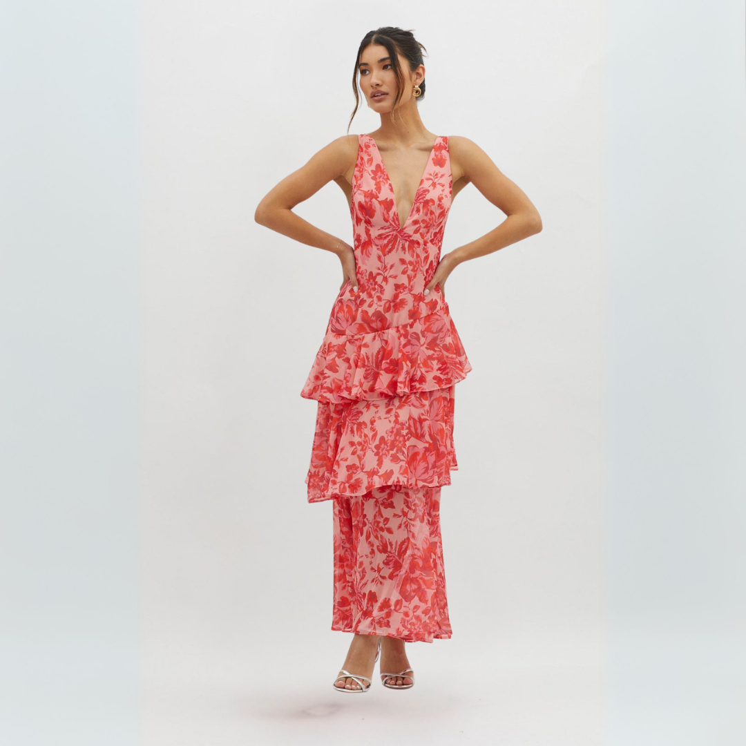 Faye™ - Bloom Shift Midi Dress
