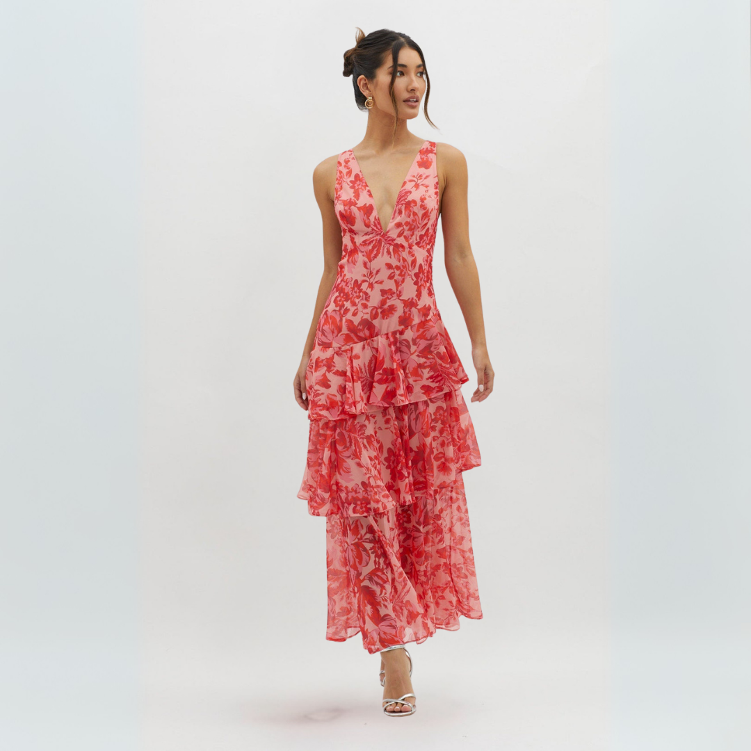 Faye™ - Bloom Shift Midi Dress