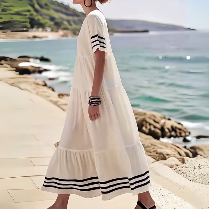 Trendy Vacation Dress™ - Short Sleeves
