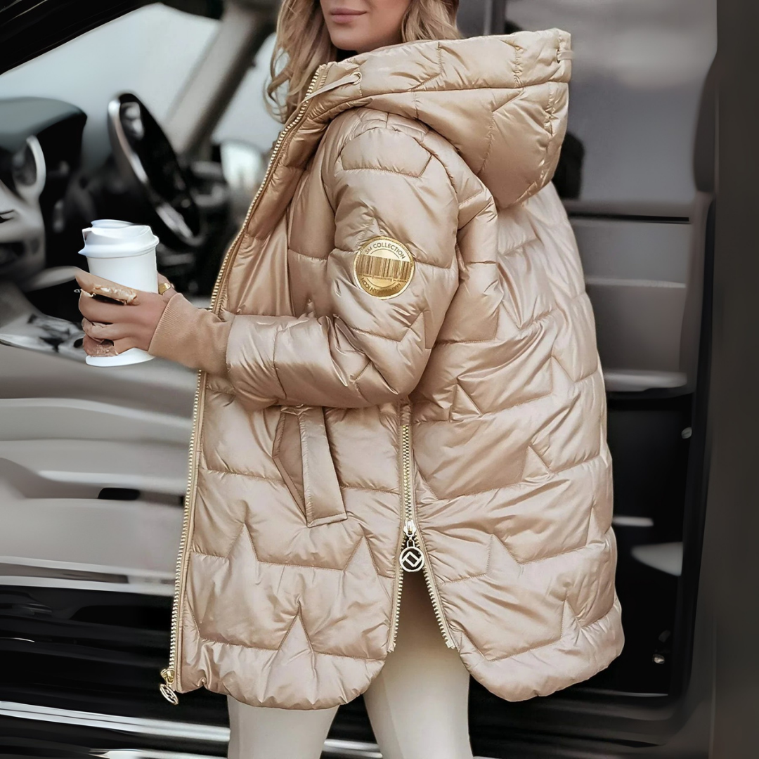 Nolwen™ - Elegant Winter Coat with Hood and Padding