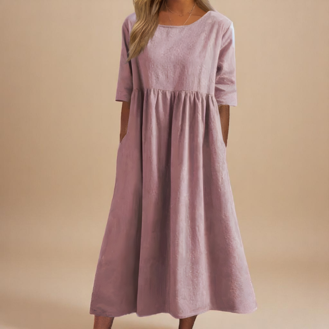 Sophie™ - Flattering Cotton Dress