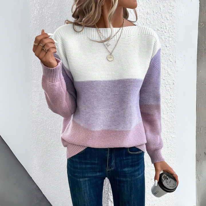 Mia™ - Ombre Sweater with Effortless Elegance