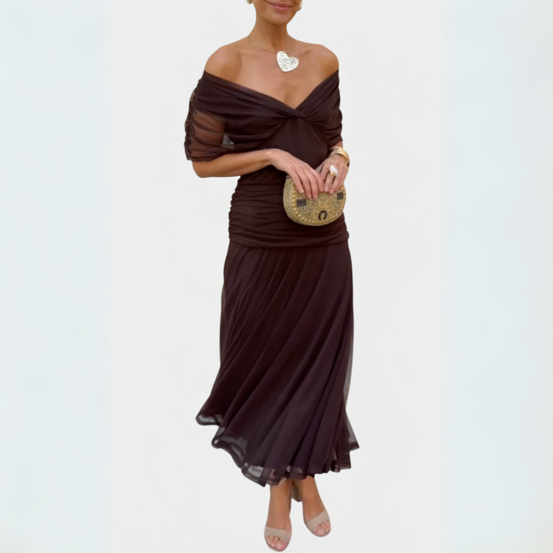 Eloria™ - Elegant Women's Romantic Long Floral Dress