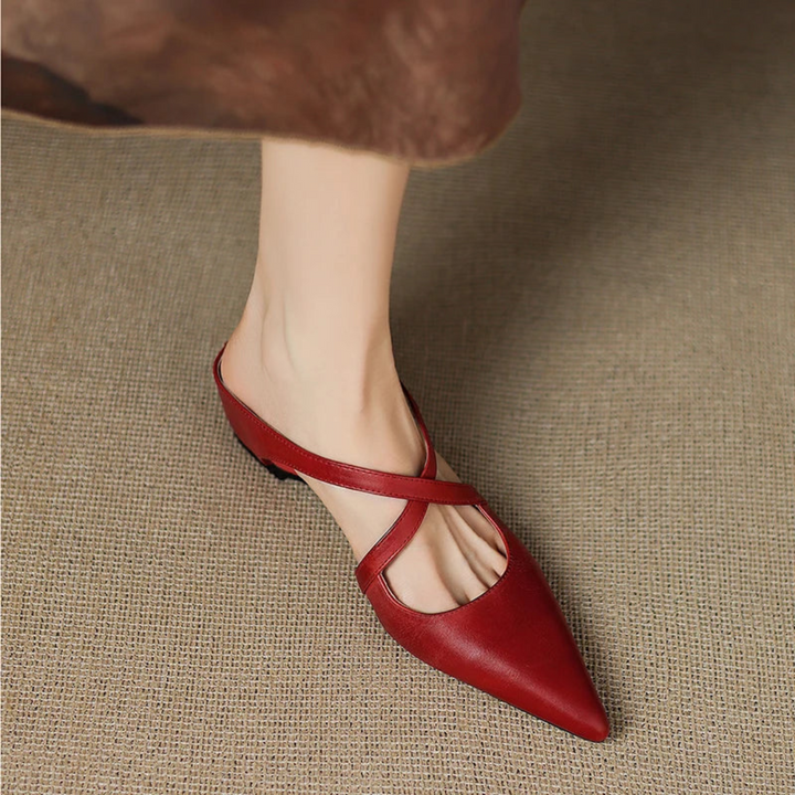 Aluna™ - Genuine Leather Mules