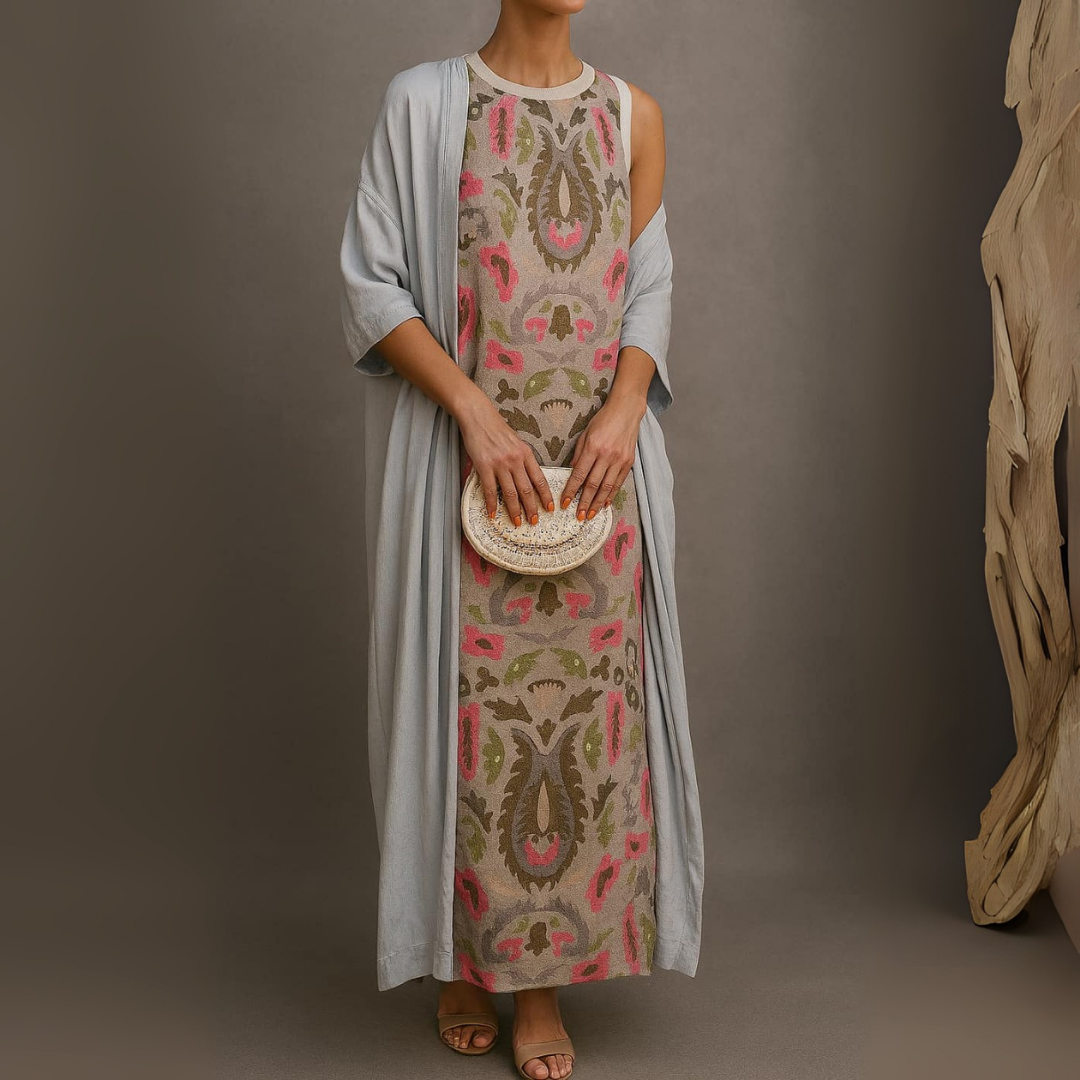 Mikaella™ - Elegant Long Dress