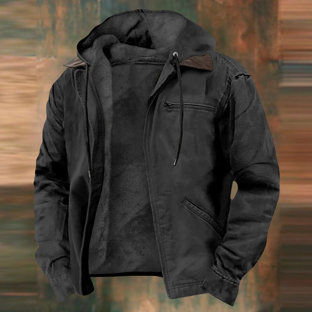 Nate™ - Zipper Hooded Jacket