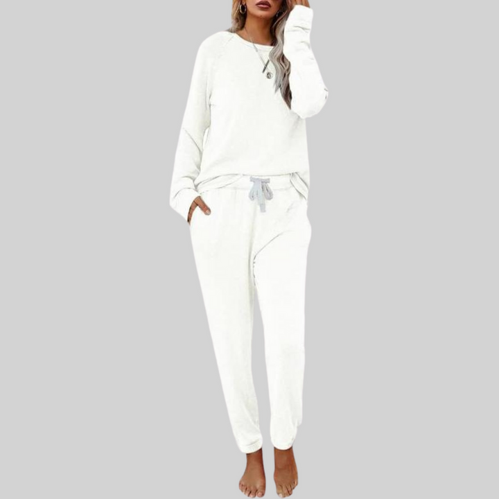 JOCELYN™ – Casual Long Sleeve and Sweatpants Set
