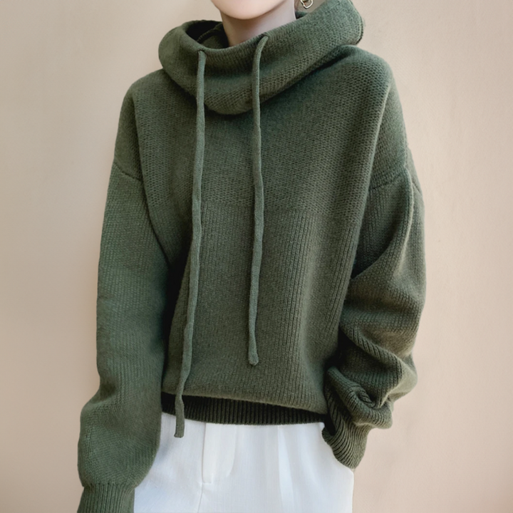 Elvire™ - Cozy Hooded Pullover Style