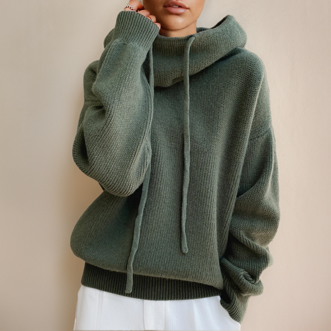 Elvire™ - Cozy Hooded Pullover Style