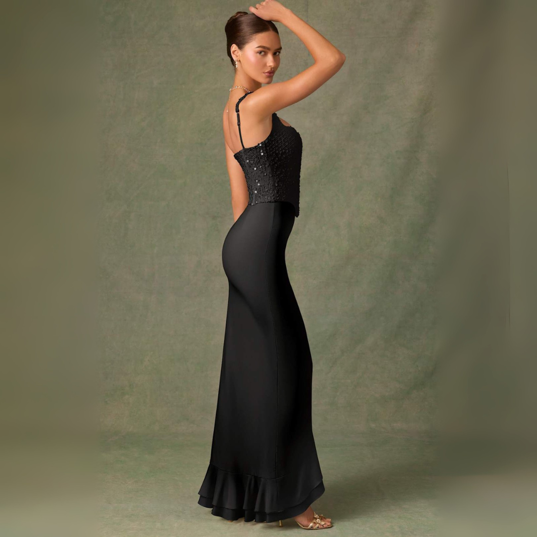 Leah™ - Satin Corset Dress