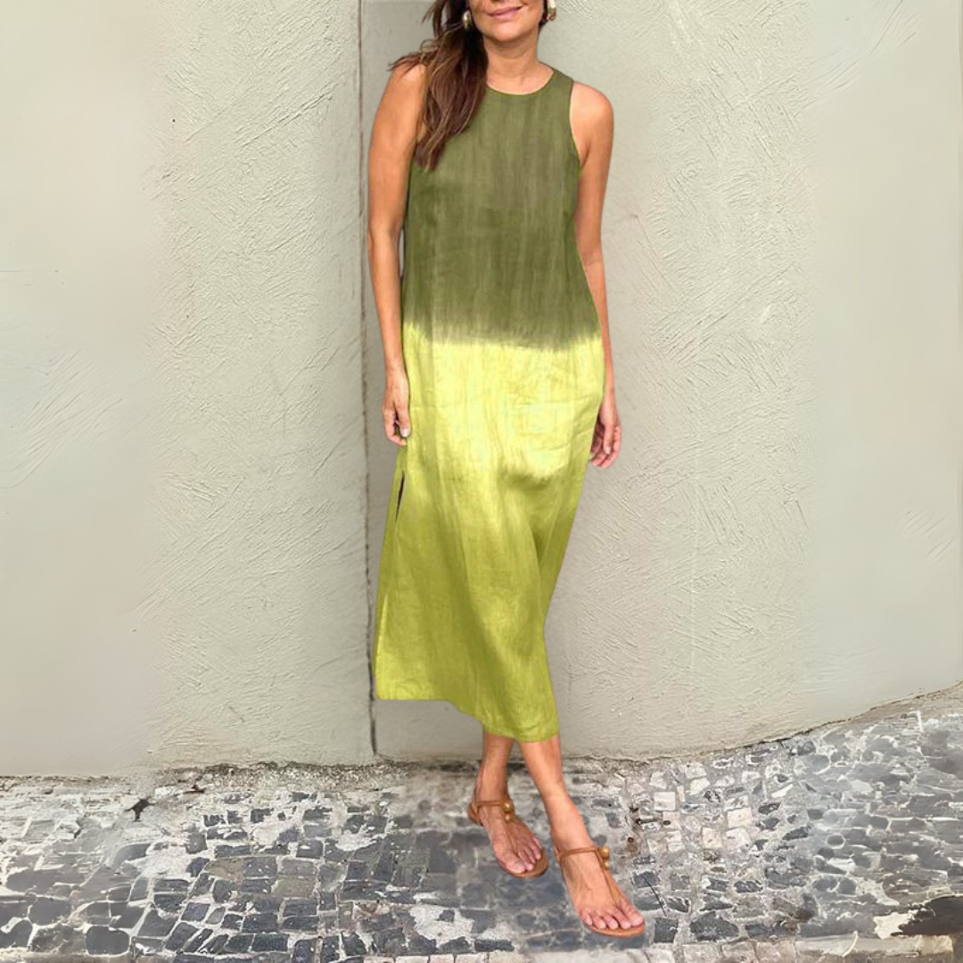 Mira™ - Stylish Print-Dress