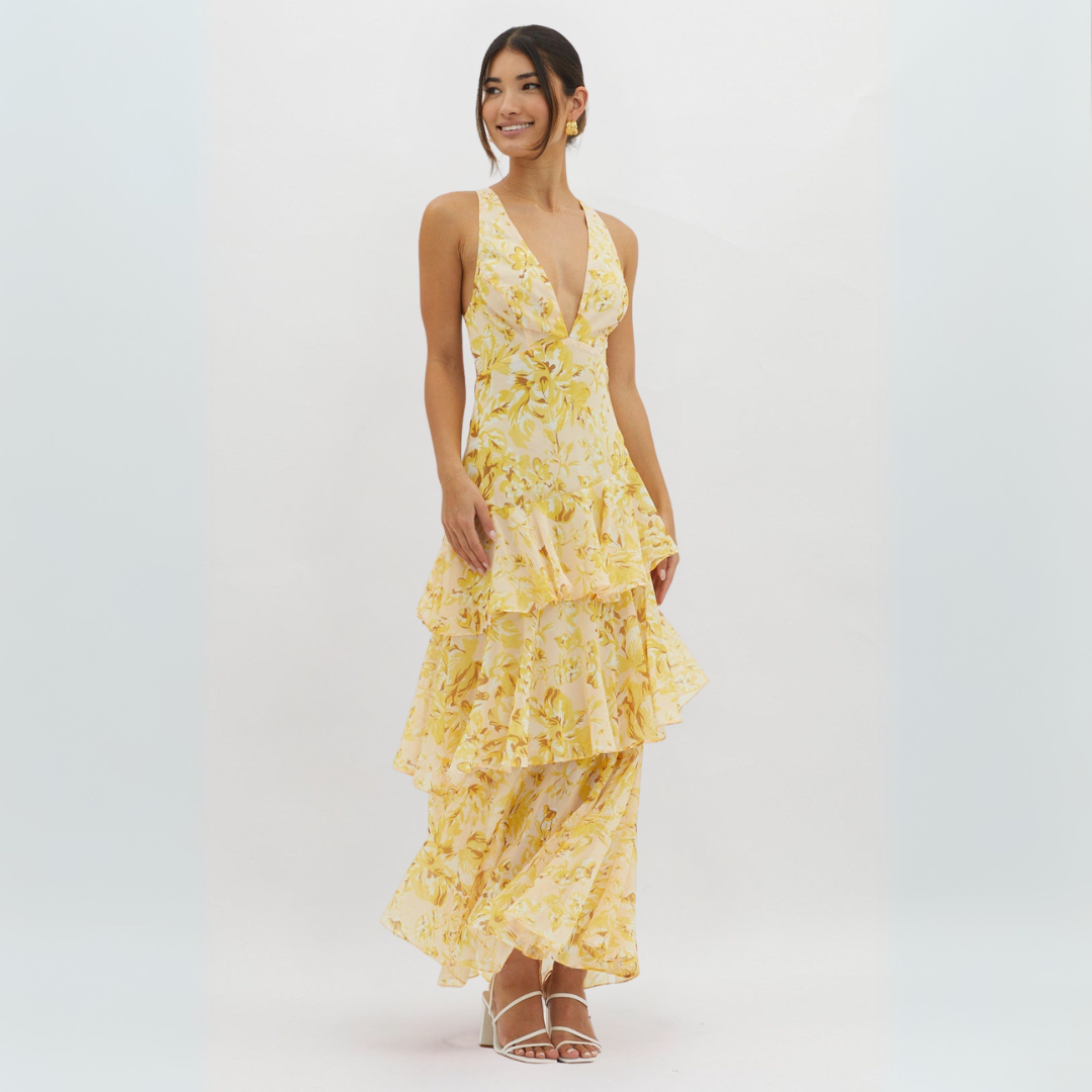Faye™ - Bloom Shift Midi Dress