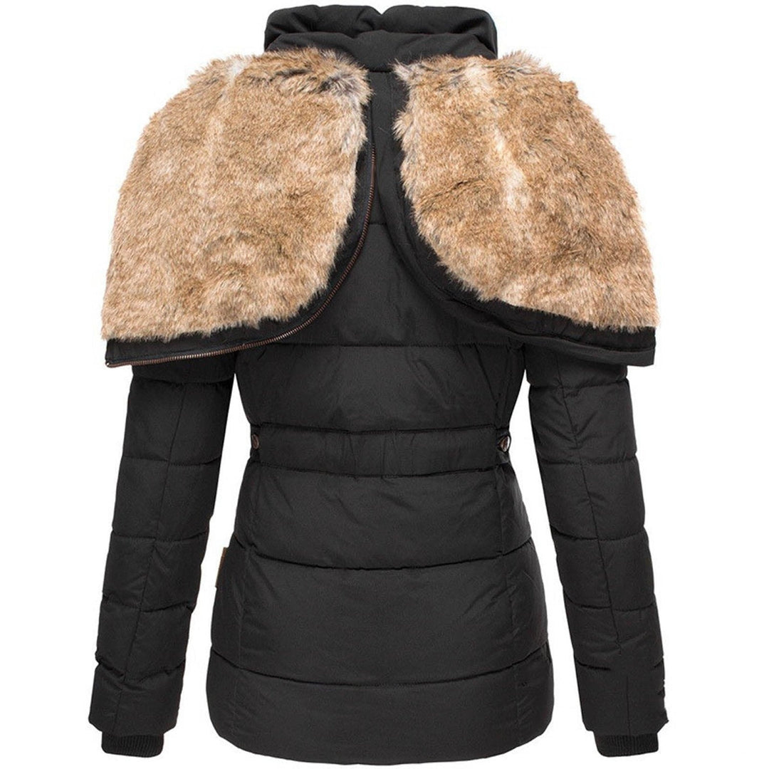Annamarie™ – Puffer Jacket with Hood and Slim Fit Design