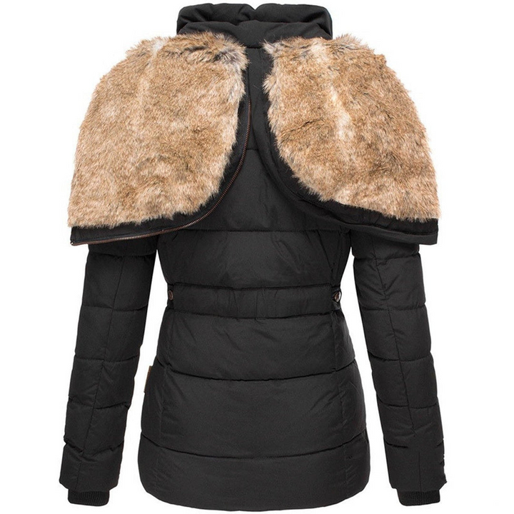 Annamarie™ – Puffer Jacket with Hood and Slim Fit Design