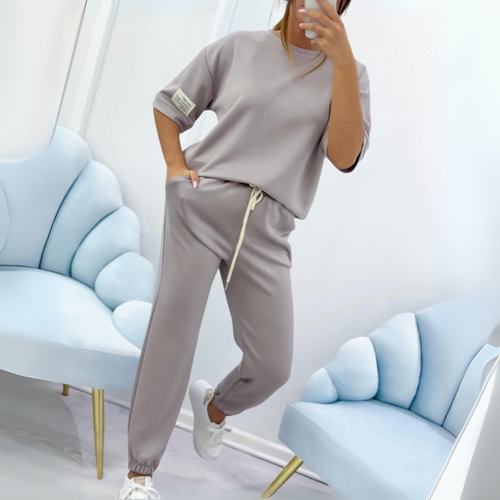 Norma™ - Short Sleeve Lounge Set for Everyday Comfort