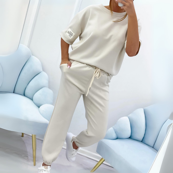 Norma™ - Short Sleeve Lounge Set for Everyday Comfort