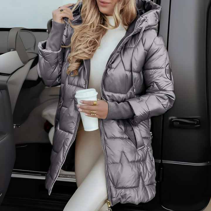 Nolwen™ - Elegant Winter Coat with Hood and Padding