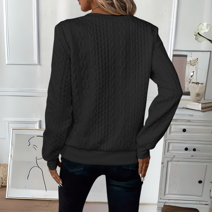 Karoline™ – Elegant And Comfortable Zip-Up Sweater