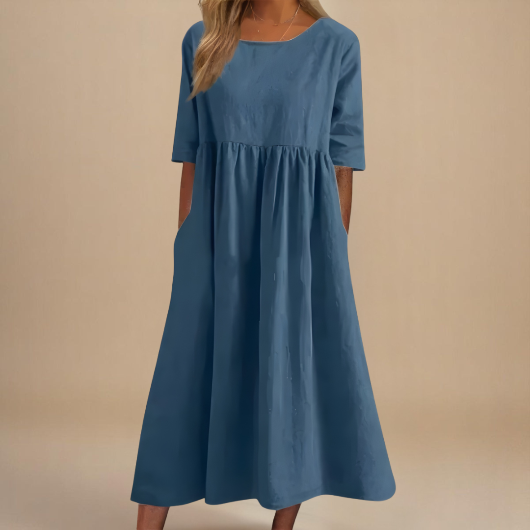 Sophie™ - Flattering Cotton Dress