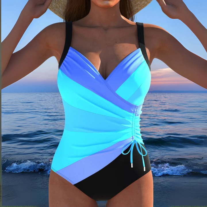Sara™ – Luxurious Swimsuit with Colorful Print
