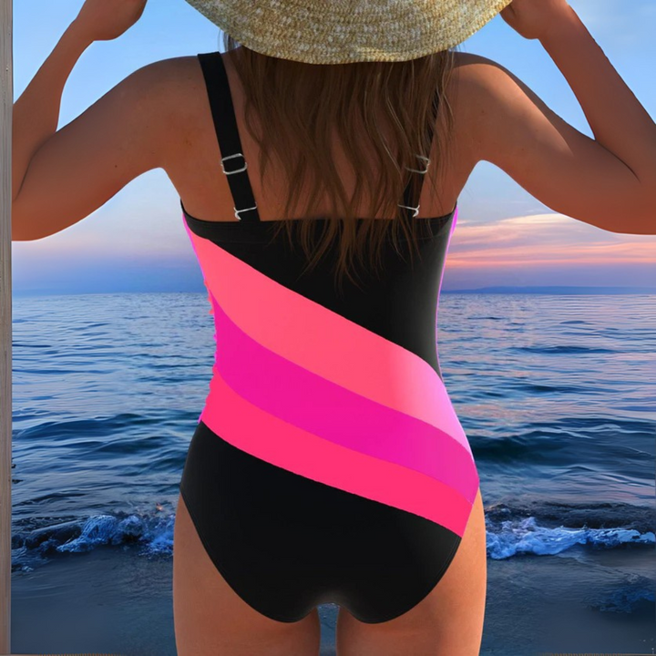Sara™ – Luxurious Swimsuit with Colorful Print