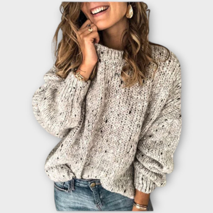 Linda™ – Cozy Retro Knit Sweater