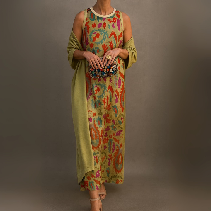 Mikaella™ - Elegant Long Dress