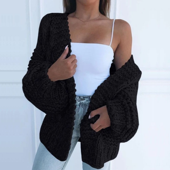 Eleanor™ – Chunky Knit Relaxed Cardigan