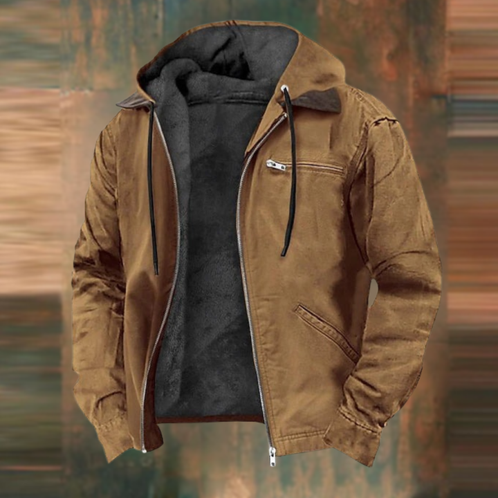 Nate™ - Zipper Hooded Jacket