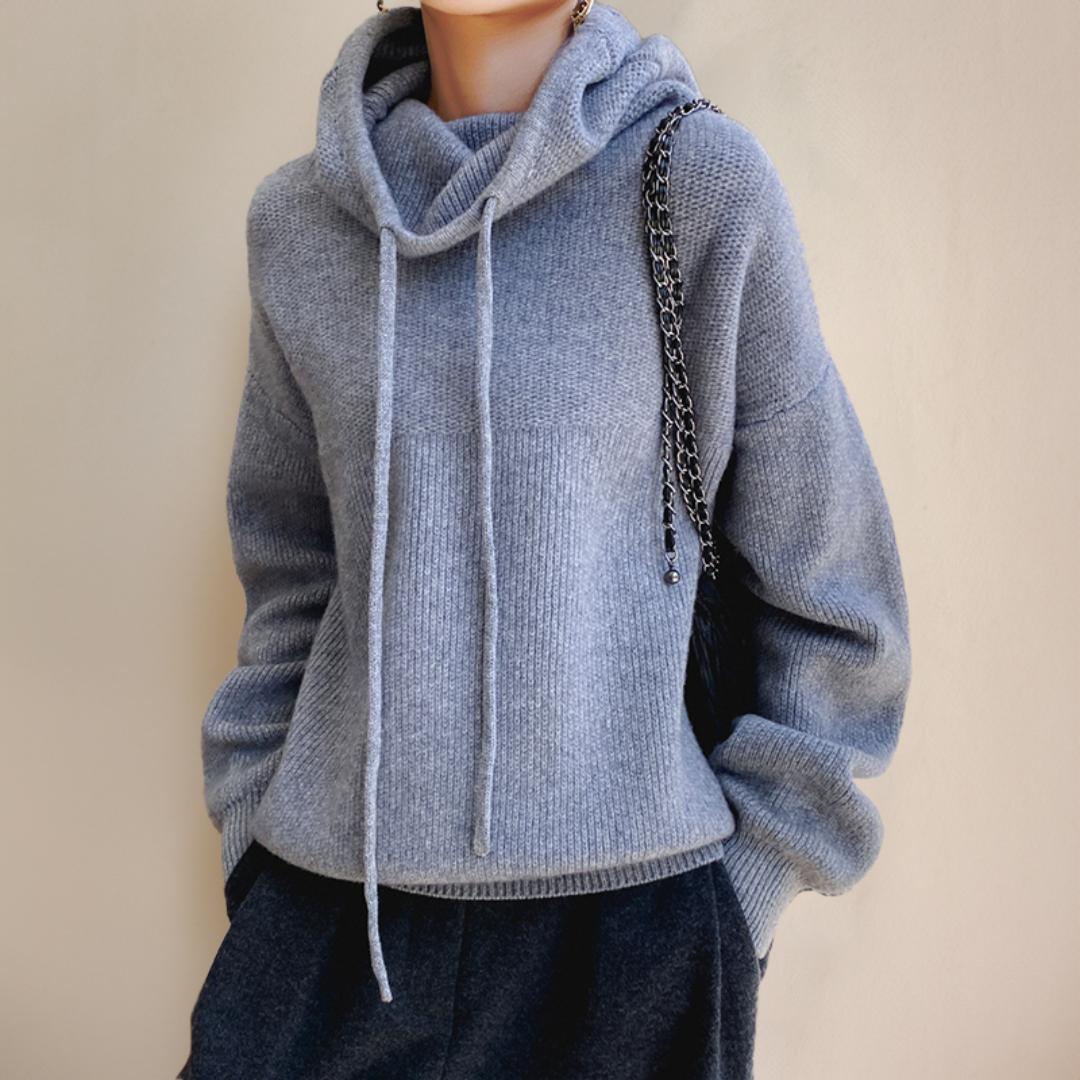Elvire™ - Cozy Hooded Pullover Style