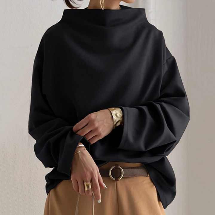 Margot™ – High-Neck Soft Knit Top
