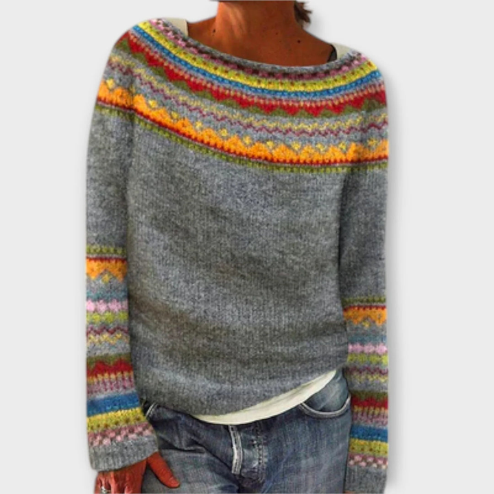 Penelope™ – Vintage Knitted Sweater