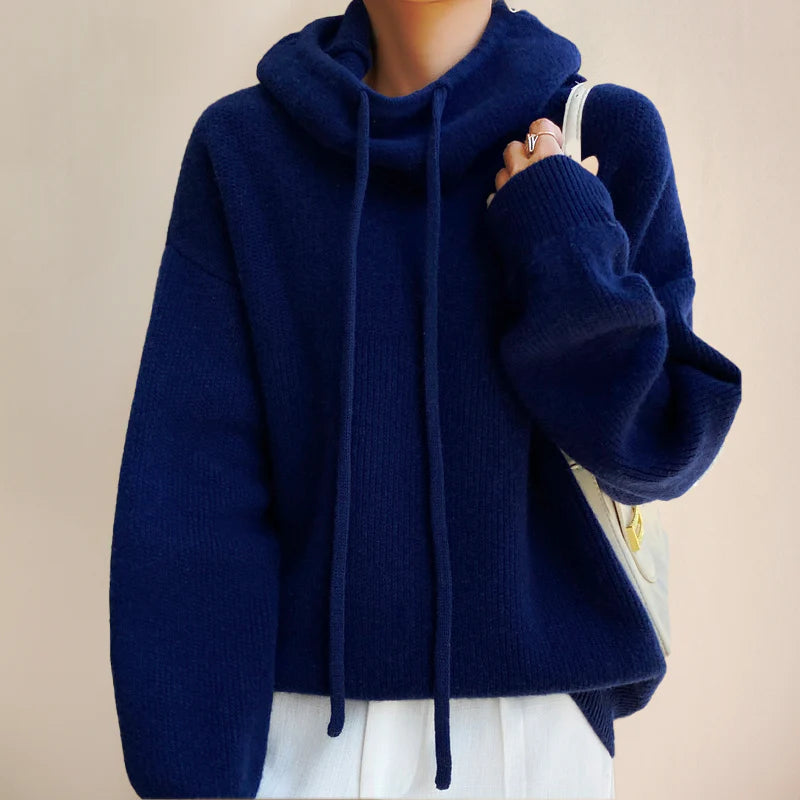 Elvire™ - Cozy Hooded Pullover Style